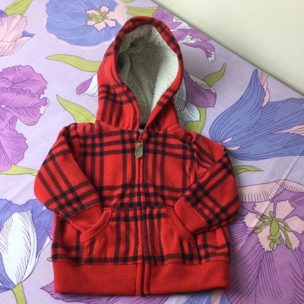 Like New Carter’s Baby Lot 3 Pc Zip-Up hoodies